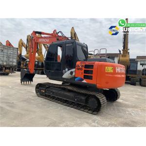 Buy cheap Multi Functional Used 12ton Excavators Hitachi Zaxis 120 ZX120 EX120 Crawler Excavator with Nice Condition Digger from wholesalers
