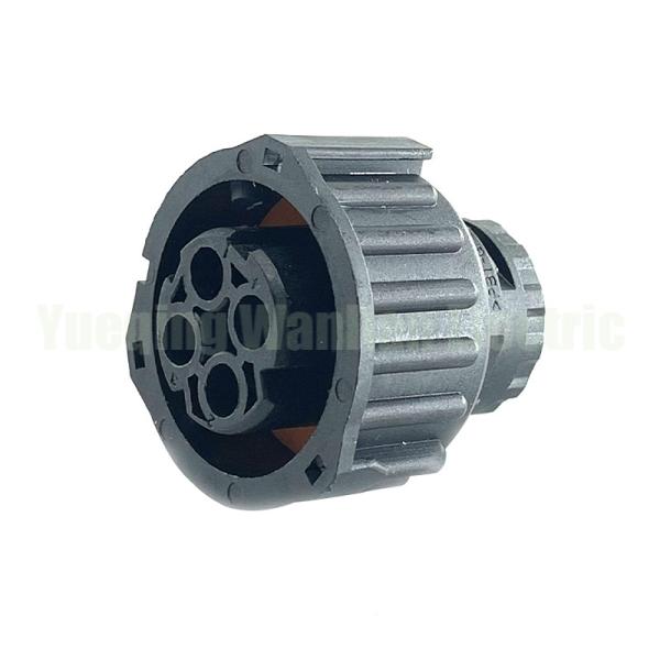 4 Pin 1-967325-1 Automotive Round Reverse Solenoid Valve Plug Car Pipeline