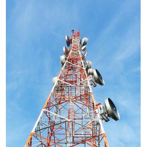 Buy cheap Column Structure Monopole Lattice Transmission Tower from wholesalers