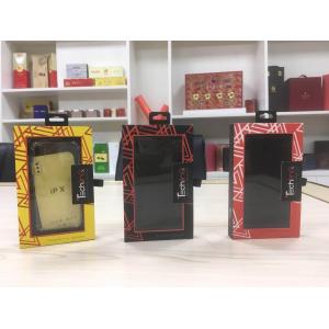 Buy cheap Custom Printed Phone Case Packaging Box Clear Window Sliding Open Drawer from wholesalers