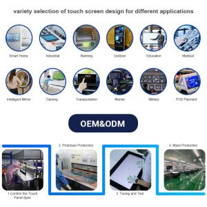 Buy cheap 18.5 19 19.5 Inch EETI/ILITEK Control Card Capacitive Waterproof Touch Screen from wholesalers