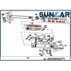 Buy cheap 4669894 Positioning Cylinder Seal Kit Fits For John Deere 190DW Models Equipment from wholesalers