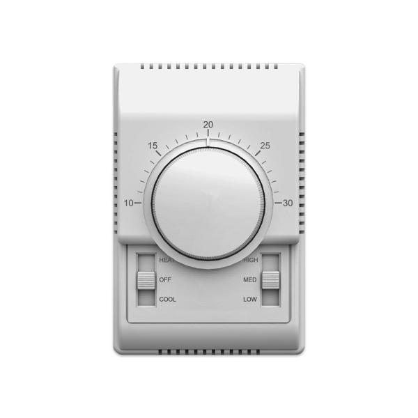 Buy cheap White Fan Coil Room Thermostat / Honeywell Mechanical Room Thermostat from wholesalers