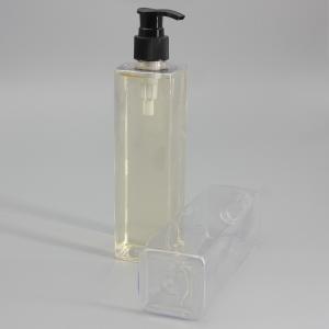 300ml Clear Square Plastic Packaging Bottle For Hand Sanitizer