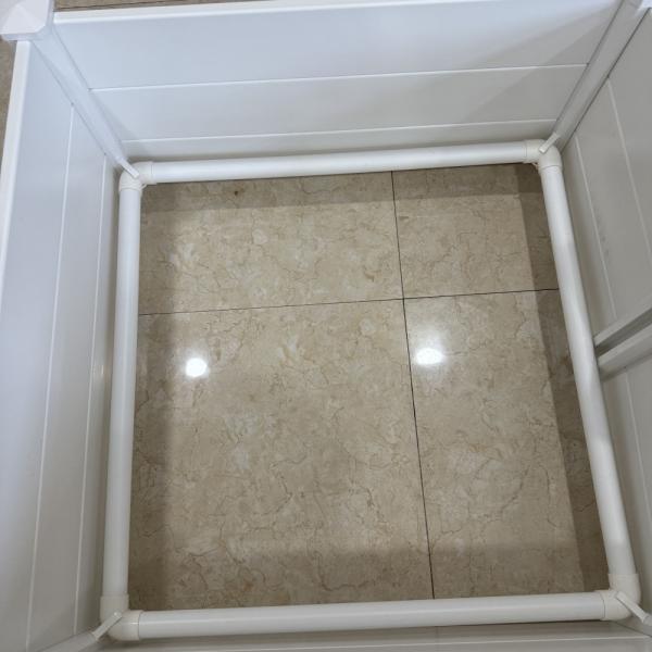 Buy cheap Guaranteed Quality PVC Pet Fence Plastic 1ft Height Square Shape from wholesalers