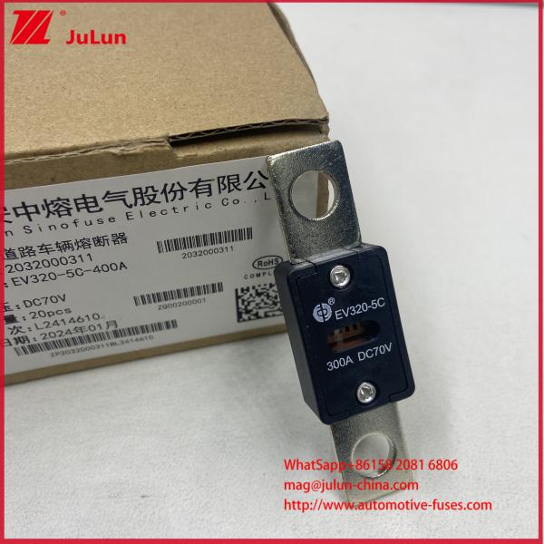 Quality EV320-5C 5X 300A 125A DC70V Electric Vehicle Fuses For Electric Power Applications And Solutions In Europe Sales Territory for sale