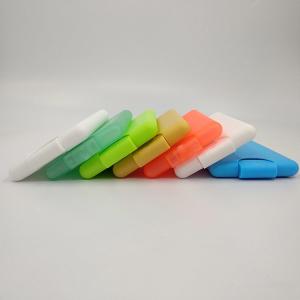 Clear PMMA Artificial Moisturizer Bottles For Travel Cosmetics