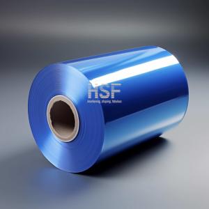 Buy cheap 80 μm opaque blue MOPP release film, for food packaging, lamination, tapes labels, industrial applications, from wholesalers