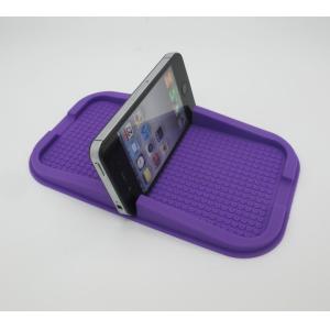 Buy cheap Multi Function Purple Car Phone Stand Holder Anti Slip Silicone Phone Holder For Auto Accessories Gift from wholesalers