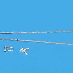 Buy cheap 80kN Breaking Strength Preformed Suspension Set for Industrial made of Galvanized Steel and featuring Ball End Processing from wholesalers