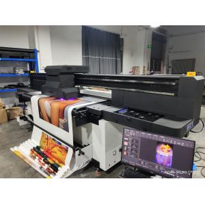 Buy cheap 1.8m CMYK / White Roll To Roll Printer With High Resolution from wholesalers