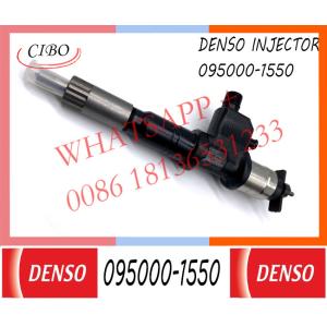 China diesel pump injector 095000-1550 for isuzu common rail injector for truck 095000-1550 for high pressure engine isuzu on sale