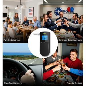 Portable Digital Breathalyzer Alcohol Tester Gas Analyzers Product Category