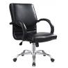Buy cheap Cool Ergonomic PU Leather Office Chair For Employee Chrome R350 FOOT from wholesalers