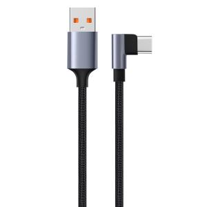 Buy cheap Right-Angle USB-C Data Charging Cable CC60W Braided from wholesalers