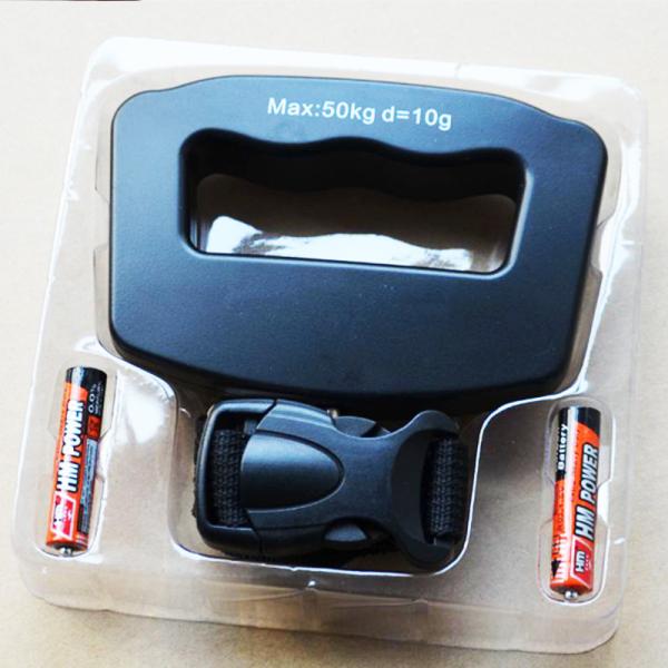 Belt Type Hand Scale For Luggage , ABS Plastic Luggage Measuring Scale