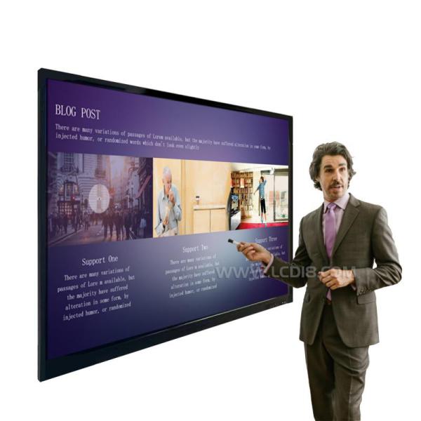 75" AG Glass 4K Resolution 48MPX Camera 6 Array Microphone Touch Screen Smart