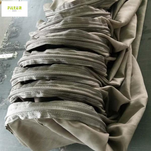 Buy cheap High Temperature Fibreglass Filter Bags 850gsm For Cement Plant from wholesalers