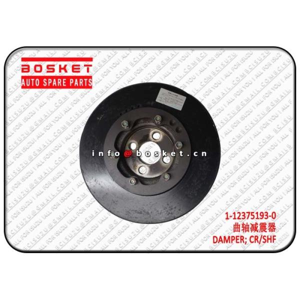 Quality Isuzu 6WG1 EXZ Metal Crankshaft Damper 1123751930 1-12375193-0 for sale