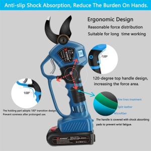 Electric Pruning Shears 40mm Cutting Range With 21V Rechargeable Battery