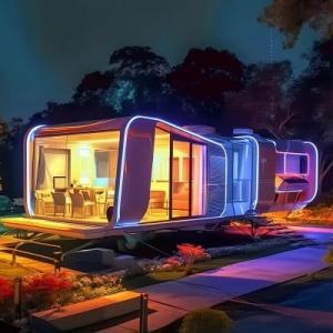 Buy cheap Portable Camping Capsule Villas Maison Prefabriquee Casas Prefabricadas from wholesalers