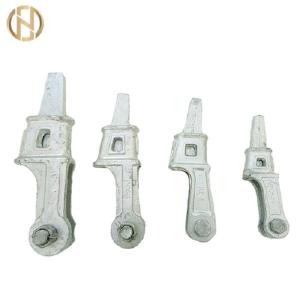 Buy cheap Wedge Type Guy Wire Clamp For Galvanized Iron Wire Strands Installation from wholesalers
