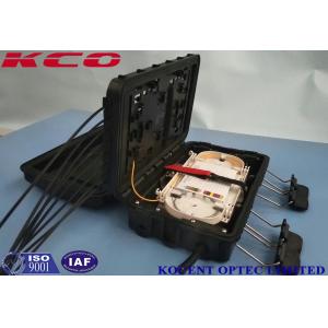 China 1*8 LGX Splitter Splice Fiber Optic Enclosure Box / Aerial 1x8 Splitter Junction Enclosure NAP Box on sale