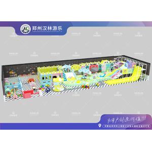 Buy cheap Commercial Customized Indoor Playground Equipment With Trampoline And Playhouse product