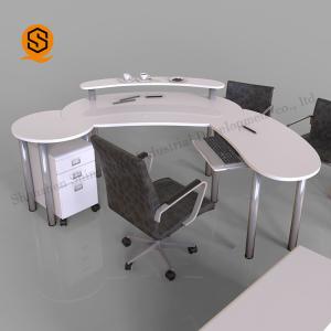 Buy cheap Contemporary Solid Surface Office Furniture , Boss Table For Office from wholesalers