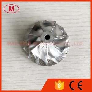 Buy cheap RHF5 41.24/56.00mm 7+7 blades Turbo milling/aluminum 2618/billet compressor wheel for ISUZU VIFB from wholesalers