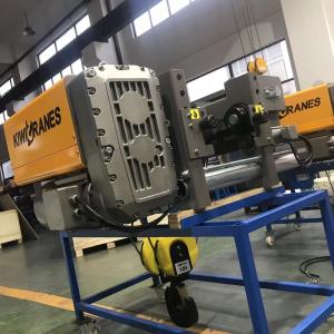 Buy cheap 5 Ton 9m Electric Single Girder Wire Rope Hoist With Motorized Trolley from wholesalers