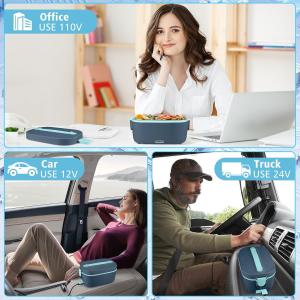 1.8L Electric Food Warmer Lunch Box 5 In 1 Portable Voltage 110v