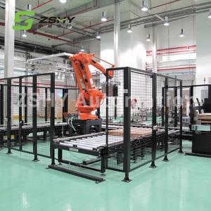 Buy cheap High Speed 30-50pcs/Min Robot Palletizer Automatic Box Palletizer from wholesalers