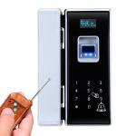 Buy cheap Digital Touch Screen Glass Door Lock Smart Card Fingerprint Unlock For Commercial Department from wholesalers