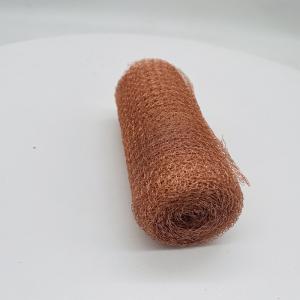 Buy cheap RFI Electromagnetic Shielding Copper Mesh Snails Knitted Weaving from wholesalers