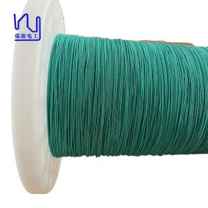 Buy cheap Custom Nature Silk Covered Litz Wire Green Color Enameled Copper Litz Wire For Audio from wholesalers