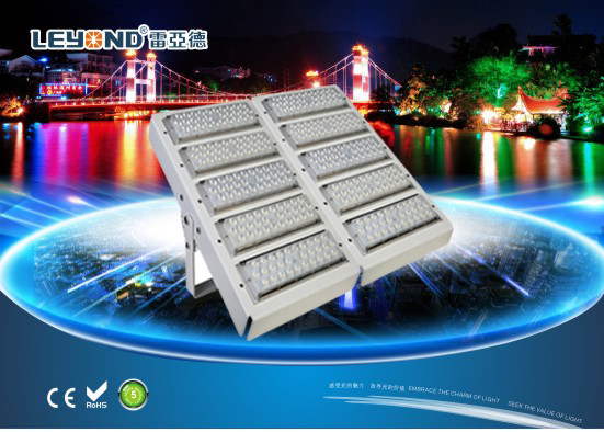Quality Football Ground Or Big Stadium Lighting CE, ROHS Approved 160LM/W High Lumens 500W Big Power Modular LED Flood Light for sale