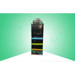 Buy cheap Mix Presenting 3 Shelf Custom Cardboard Pop Displays Heavy Duty With Plastic Hooks from wholesalers