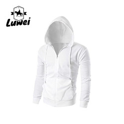 Buy cheap Custom Drawstring Gym Long Sleeve Mens Plain Over Size Sweatshirt Pullover Slim Fit Lightweight Zip-up Sports Hoodie from wholesalers