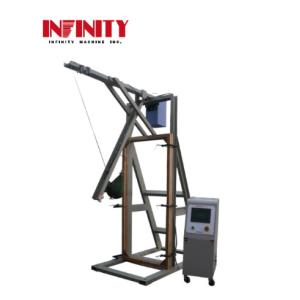 ID6005 Safety Laminated Glass Shot Bag Impact Testing Machine For Construction