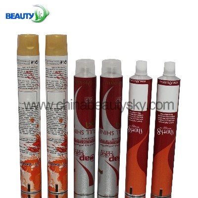 Quality Super Nursing for protecting hair color Packing Empty Aluminum Tubes HS code 761210 for sale