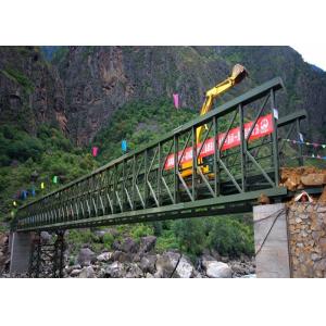 Buy cheap Double Lane 72m Modular Steel Bridges Crane Requirement 35t from wholesalers