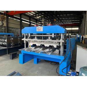 Customized Chain Drive Floor Deck Roll Forming Machine With 28 Stations And