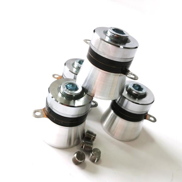 Buy cheap PZT-4 40khz 50W Langevin Piezoelectric Cleaning Transducer from wholesalers