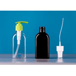 130ML Empty Body Wash Black Shampoo Plastic Bottle Hand Wash