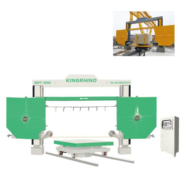 Buy cheap 3500x3500x2100mm Diamond Wire Saw Stone Block Cutter Trimming Machine from wholesalers