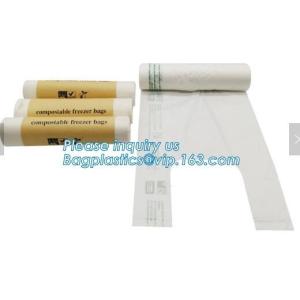 Buy cheap 100% Compostable Eco Friendly Food Waste Plastic Garbage Bag, Food Packaging Compostable Bag, 100% compostable food bag from wholesalers