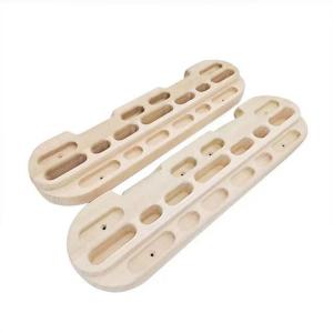 Buy cheap Wall mounted wooden Finger training board Climbing Hangboard Rock Climbing Training as Climbing Fingerboard with Jugs, Slopes from wholesalers