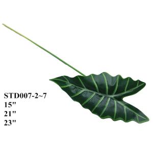 Buy cheap Indoor Artificial Tree Decor Creative Artificial Alocasia Amazonica Clear Veins from wholesalers