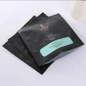Custom Plastic Three Side Seal Pouches Flat Bags Flat Sachet